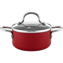 4 Adet Hascevher Piccoli Mini Tencere 16 cm (2 Mm)