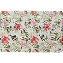 5 Adet Koopman Gül Desenli Amerikan Servis