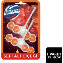 2 Adet Domestos Wc Blok Lux Şeftali Çiçeği 2 x 50 G
