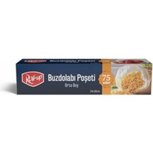 3 Adet Roll-Up Buzdolabı Poşeti Orta Boy 75'li