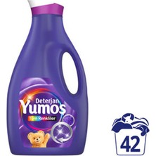 1 Adet Yumoş Sıvı Deterjan Tüm Renkler 2.52 L