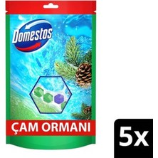 3 Adet Domestos Wc Blok Çam Ferahlığı 5 x 50 G