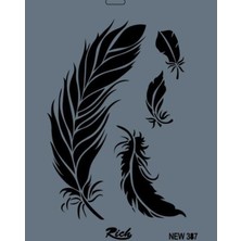 Esplendor Rich New Seri N-387 Stencil 35X25 cm