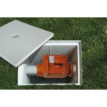 Esplendor Pvc Pissu Atıksu Çekvalfi 125 mm Kilitli