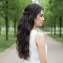 Esplendor Fiber Sen Dalgalı 8 Parça Çıt Çıt / Kahverengi