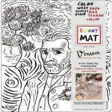 Esplendor Funny Mat - Vıncent Van Gogh 30 x 40 cm