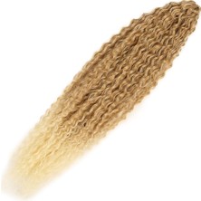 Esplendor Brazilian Afro Dalgası / Karamel / Platin Ombreli