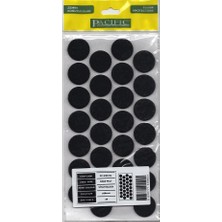 Esplendor Pacific 6128 Bl Yapışkanlı Keçe 28 mm Siyah