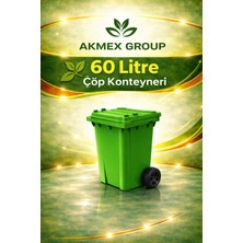 Umbex Tıbbı Atık Plastik Çöp Konteyneri 60 Litre Konteyner - A Isıya Karşı Dayanıklı-