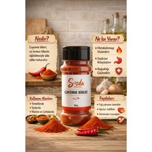 Sosda Cayenne Biber Tozu (Capsicum Annuum) (Tuzluk Serisi) 50 gr
