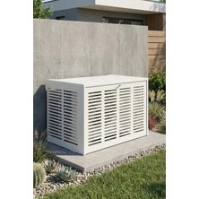 Liccia Klima Motoru/dış Ünite Gizleme/koruma Kafesi Xs 7000 Btu - 9000 Btu 86X44X65(H) Alüminyum Slotted