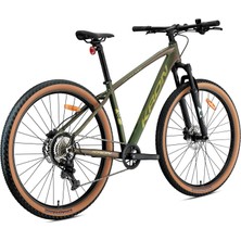 Kron Xc 100 Pro 29 Jant Mtb - 17' - 8 Vites - H.disc - Mat Haki/parlak Sarı