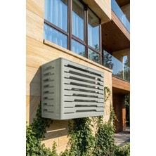 Liccia Klima Motoru/dış Ünite Gizleme/koruma Kafesi Xs 7000 Btu - 9000 Btu 86X44X65(H) Alminyum Radius