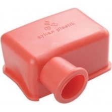 Akü Kutup Başı Muhafaza Lastiği Sıyah/kırmızı Sag/sol (+ / - )