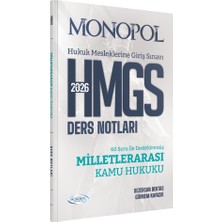 Monopol Yayınları Hmgs Milletlerarası Kamu Hukuku Ders Notları 2026