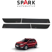 Spark Oto Aksesuar Dacia Sandero 2012-2020 Uyumlu Kapı Dodik 4 Parça