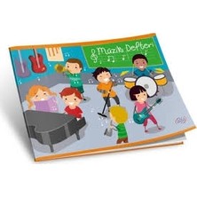 Alfa Müzik Defteri Küçük Boy 17 x 24 cm - 3 Adet