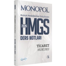 Monopol Yayınları Hmgs Ticaret Hukuku Ders Notları 3. Baskı 2026