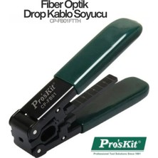 Pro's Kit Fiber Optik Drop Kablo Soyucu/sıyırıcı