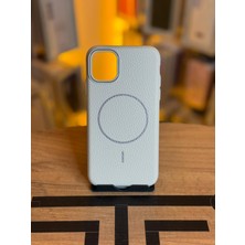 Avcı Teknoloji Market Iphone 11 Uyumlu Magsafe Özellikli Premium Deri Görünümlü Kılıf
