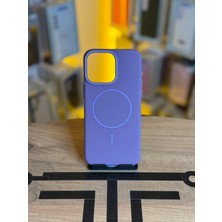 Avcı Teknoloji Market Iphone 15 Pro Max Uyumlu Magsafe Özellikli Premium Deri Görünümlü Kılıf