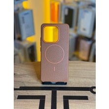 Avcı Teknoloji Market Redmi Note 14 Uyumlu Magsafe Özellikli Premium Deri Görünümlü Kılıf