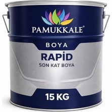 Pamukkale 1470 Rapid Endüstriyel Boya 50 Gloss 15 kg Ral 9007 Alüminyum Gri