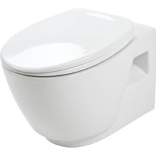 Isvea - Soluzione Asma Klozet Beyaz Standard Kapak Dahil - 10SZ02001SVTK