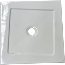 Serel - 80X80 cm Seramik Duş Teknesi Flat Outlet - 40249SS000-