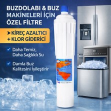 Omnipure Elf 80 Buzdolabı Filtresi | Kireç ve Klor Arıtma | Su Pınarlı & Buz Veren Dolaplara Uyumlu