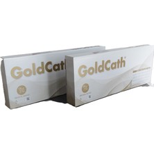 Gold Cath Hidrofilik Üriner Katater Su Soketi ile Kendinden Jelli Sonda Yetişkin 14FR 40 cm 60 Adet