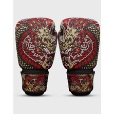 Muay Thai Kick Boxing Fantasy Dragon Red Boxing Gloves