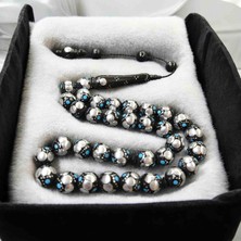 İnan Tesbih 10X10 mm Mühteşem Kalite Mine Işlemeli Küre Kesim Kuka Tesbih
