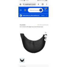 Hjc Cs-R2/cs-R3 Soğuk Hava Çene Perdesi Siyah