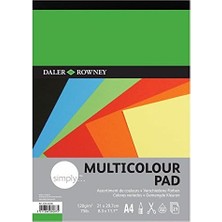 Daisy Store Rowney Simply 75LB Çok Renkli Pad A3