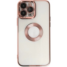 Iphone 14 Pro Kılıf Slot Silikon - Rose Gold