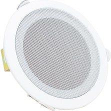 Magicvoice MV-6695 18 cm 6 Watt Beyaz Trafolu Metal Kasa Alçıpan Hoparlör