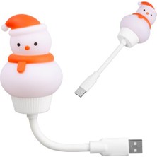 Powermaster Esnek Usb'li Çocuk Gece Lambası