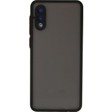 Samsung Galaxy A02 Kılıf Montreal Silikon Kapak - Siyah