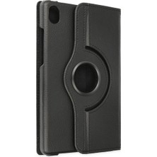 Tab M8 Kılıf 360 Tablet Deri Kılıf - Siyah
