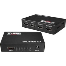 Fully G-538G 1.4V 1080P 3D 4 Portlu Hdmı Splitter Dağıtıcı