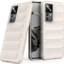 Mi 12T Pro Kılıf Optimum Silikon - Krem