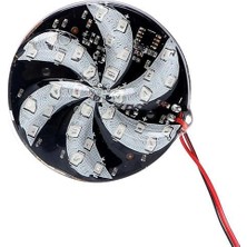 Powermaster PM-18642 Elektrikli LED Işaret Cihazı DC12V Döner Işaret Tekli