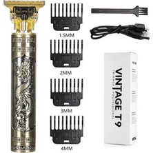 Vintage T9 Şarjlı Saç Sakal Kesme Makinesi