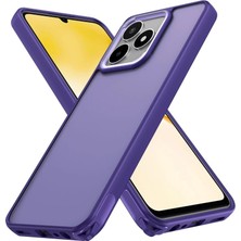 Realme C53 Kılıf Elegant Kapak - Derin Mor