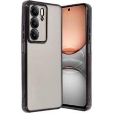 Realme C75 4g Kılıf Lensli Silikon - Siyah