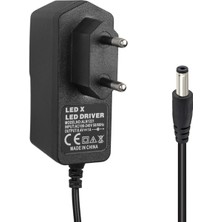 Powermaster PM-5401 8.4 Volt 1 Amper Lityum Pil Şarj Cihazı Adaptörü (5.5x2.5 Uç)