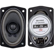 Magicvoice MV-HS02 3x4'' 7.5X10 cm 8 Ohm Max 100 Watt Oval Oto Hoparlör