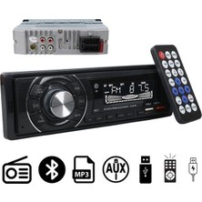 Carstar CS-950 Çift Usb/sd/fm/aux/bluetooth Kumandalı Oto Teyp 4X60 Watt