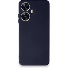 Realme C55 Kılıf First Silikon - Lacivert